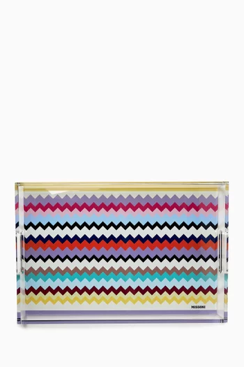 Large Riverbero Tray in Acrylic