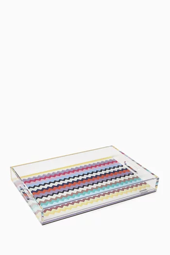 Large Riverbero Tray in Acrylic