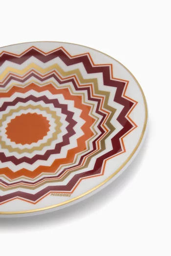 Zig Zag Bread Plates, Set of 2