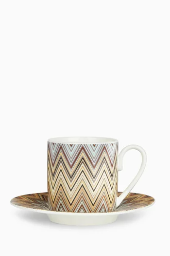 Jarris Coffee Cup & Saucer, Set of 6