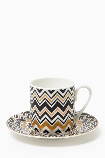 Jarris Coffee Cup & Saucers, Set of 6