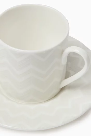 Jarris Coffee Cup & Saucer, Set of 2