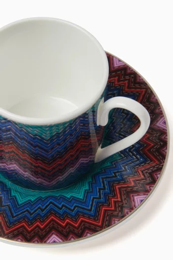 Starlight Coffee Cup & Saucer, Set of 2