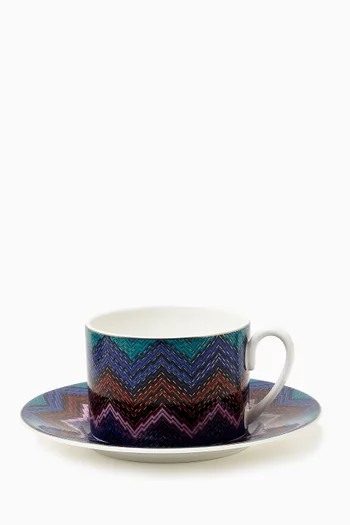 Starlight Tea Cup & Saucers, Set of 2