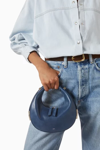 Mini Toni Shoulder Bag in Leather