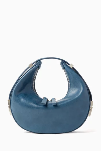 Mini Toni Shoulder Bag in Leather