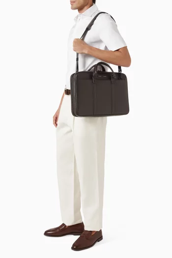 176 Essential Briefcase in Leather