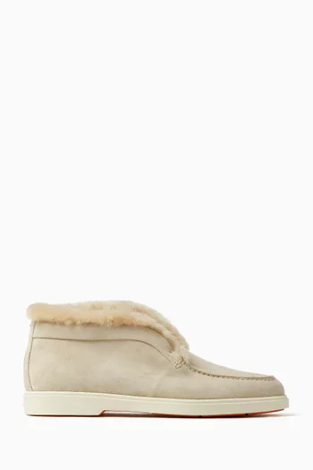 Fortune High-top Loafers in Suede
