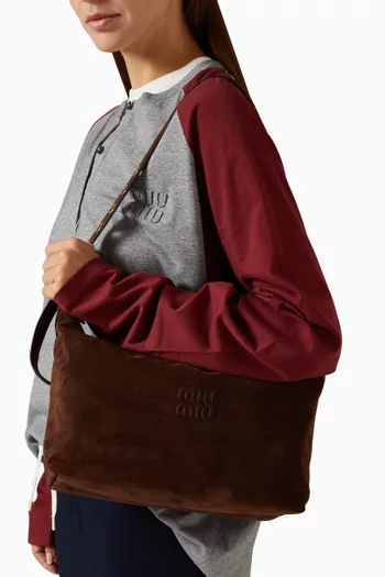 Spirit Top-handle Bag in Suede