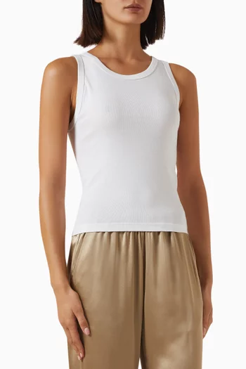 Scoop Tank Top in Supima Cotton