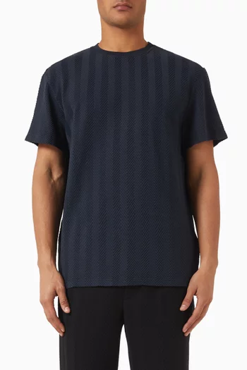 تي شيرت بنقشة جريك كي قطن