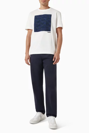 Printed T-shirt in Cotton