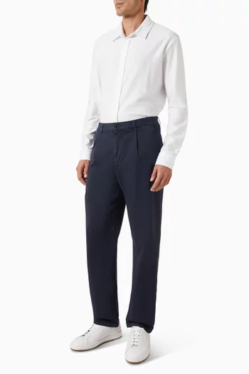 Chino Pants in Stretch-cotton