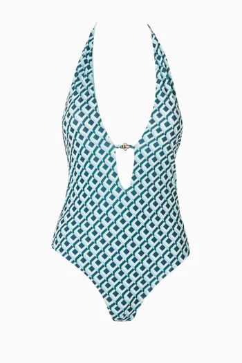 CC Cubist Monogram One-piece Swimsuit