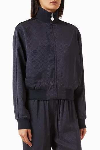 Monogram Jacquard Track Jacket