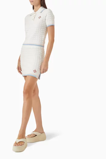Mini Skirt in Boucle