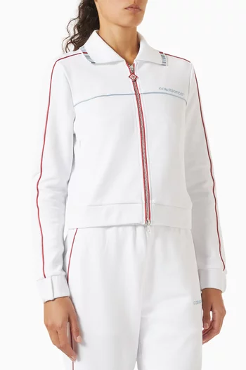 Textured Track Jacket