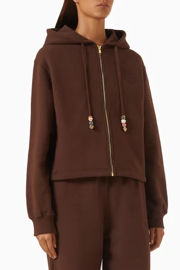 Logo Hooded Jacket