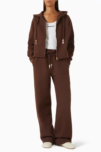 Logo Wide-leg Sweatpants