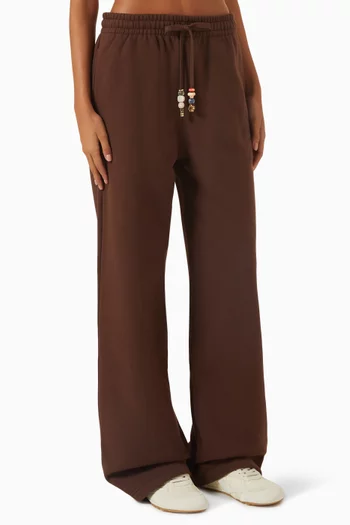 Logo Wide-leg Sweatpants