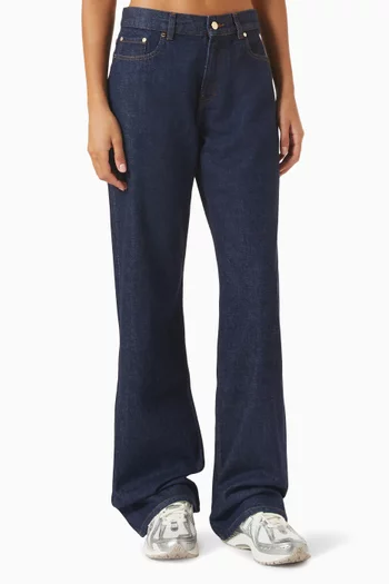 Laurel Selvedge Jeans in Denim