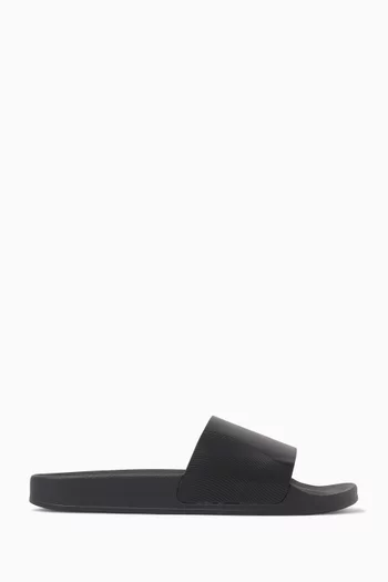Humberto Slide Sandals in Leather