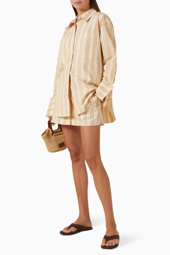 Omri Mini Skirt in Cotton