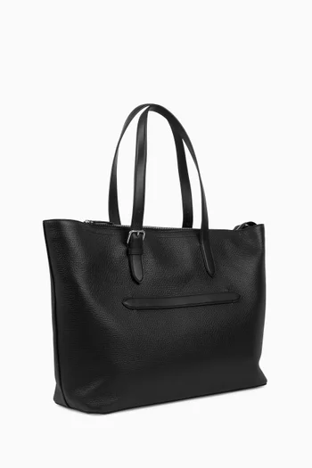 Travel Tote Bag in Leather