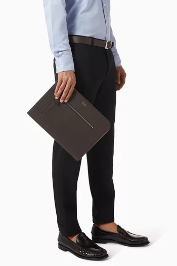 Small Laptop Case in Ludlow Leather