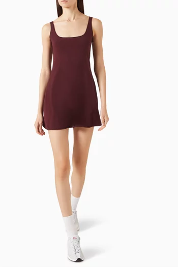 Cotton Jersey Mini Dress