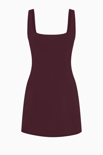 Cotton Jersey Mini Dress