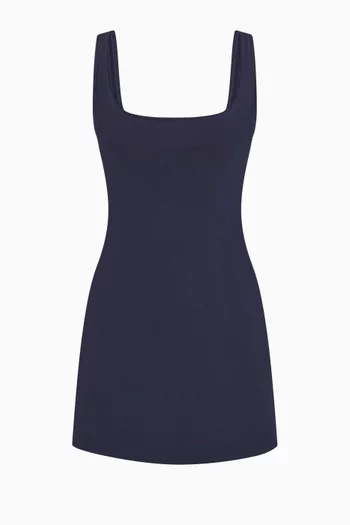 Cotton Jersey Mini Dress
