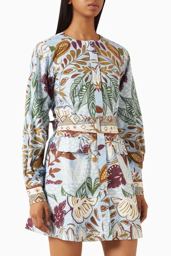 Hughes Mini Dress in Cotton