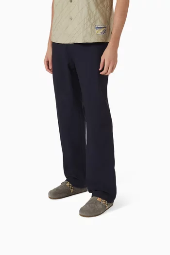 Urchin Flat Mules in Canvas