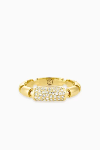 Iteru Diamond Ring in 18kt Gold