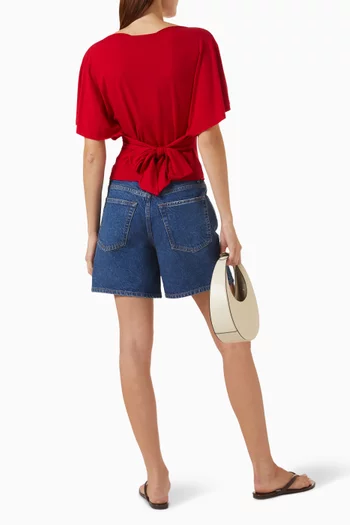 Avery Knit Top in Tencel Blend