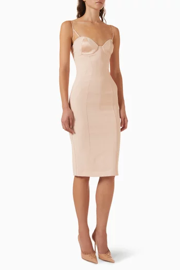 Lace-back Dress