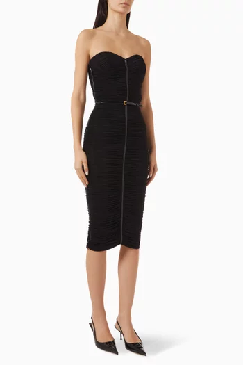 Belted Dress in Jersey