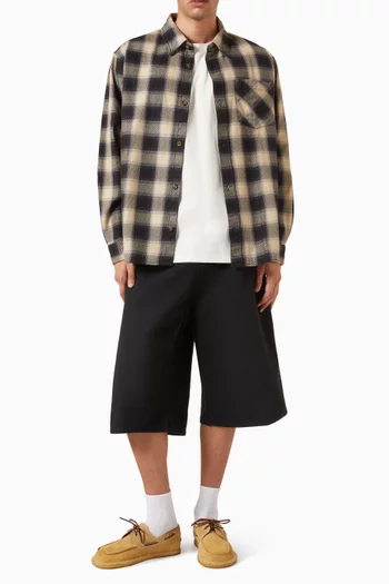 Dayne Checked Shirt in Cotton