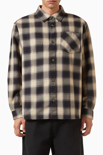 Dayne Checked Shirt in Cotton