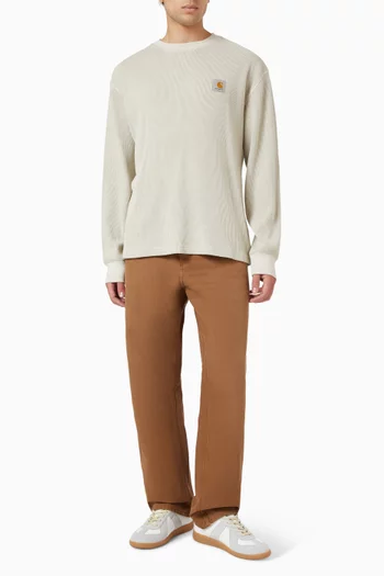Vista Waffle T-shirt in Cotton