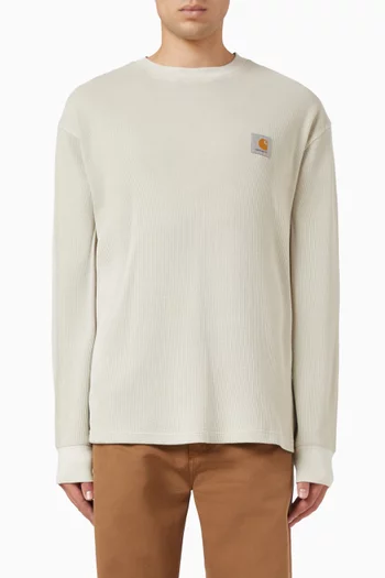 Vista Waffle T-shirt in Cotton