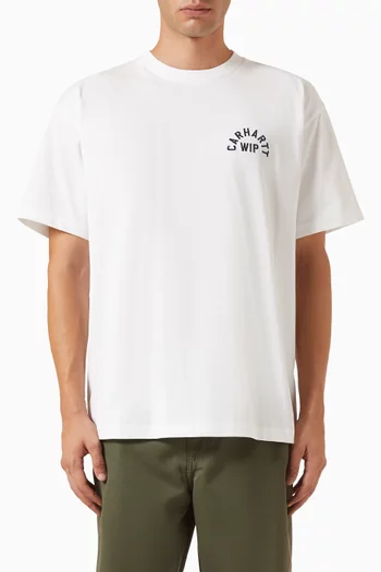 Arch Script T-shirt in Cotton