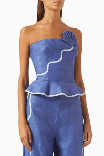 Vaiana Top in Linen