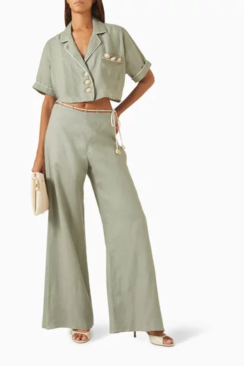 Vera Pants in Linen