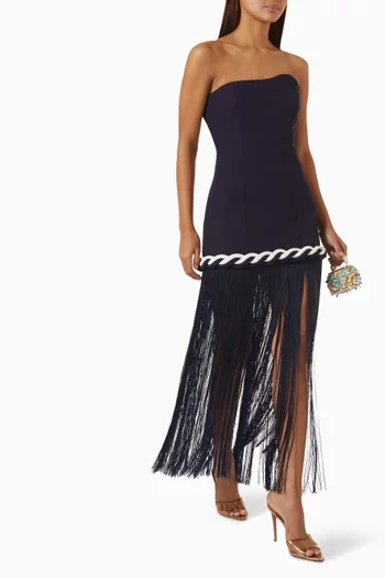 Antonella Fringe Dress