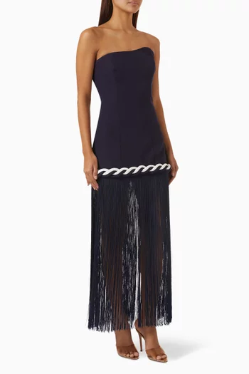 Antonella Fringe Dress