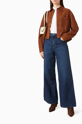 Little Big Joe Shirt in Featherweight Suede