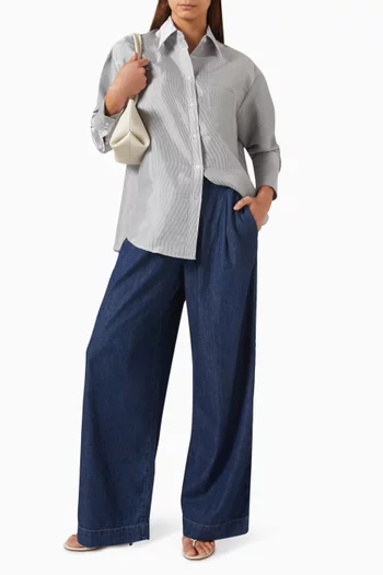 Big Joe Oversized Shirt in Cotton-blend