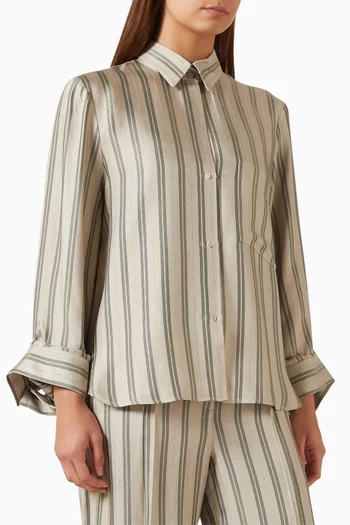 Next Morning Shirt in Viscose-twill